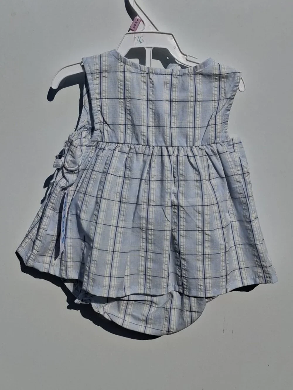 Baby Girl Carter's 3-pc. Gingham Hat, Top & Shorts Set